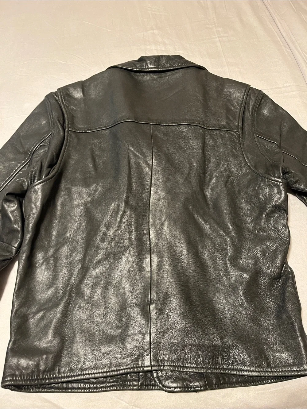 Levi’s Made & Crafted Black Leather Jacket